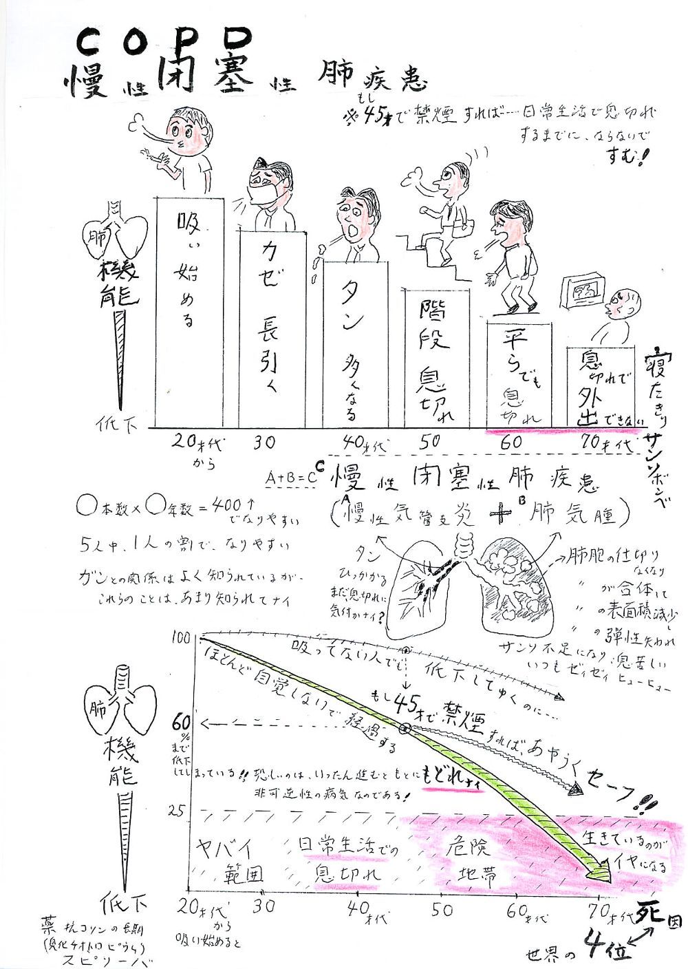 慢性閉塞性肺疾患(COPD)